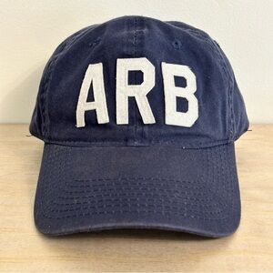 Aviate ARB Strapback Hat Ann Arbor Municipal Airport Code Cap